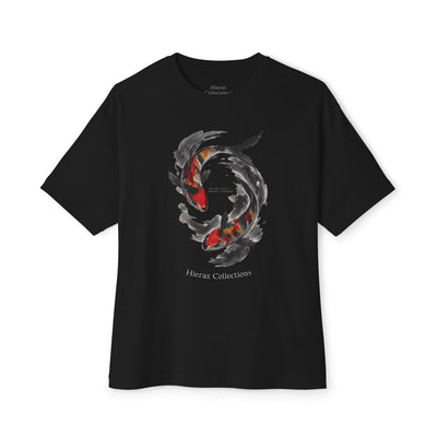 Pythagoras Koi Fish Oversized Tee