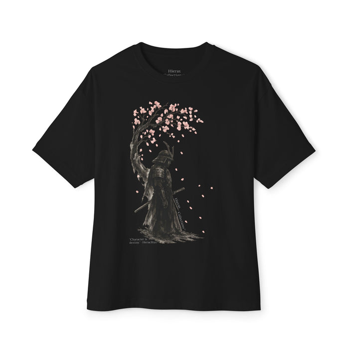 Heraclitus Cherry Blossom Samurai Oversized Tee