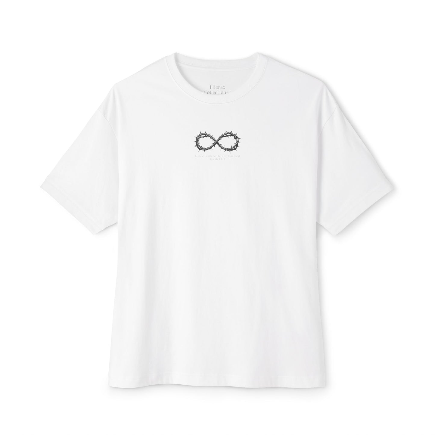 Isaiah 43:13 Infinity Thorns Oversized Tee