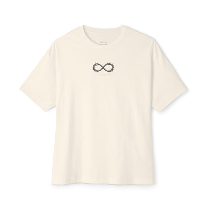 Isaiah 43:13 Infinity Thorns Oversized Tee