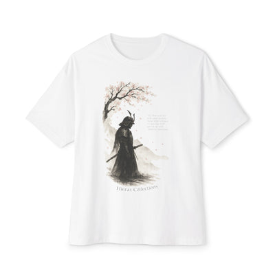 Heraclitus Cherry Blossom Samurai Oversized Tee