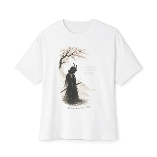 Marcus Aurelius Cherry Blossom Samurai Oversized Tee