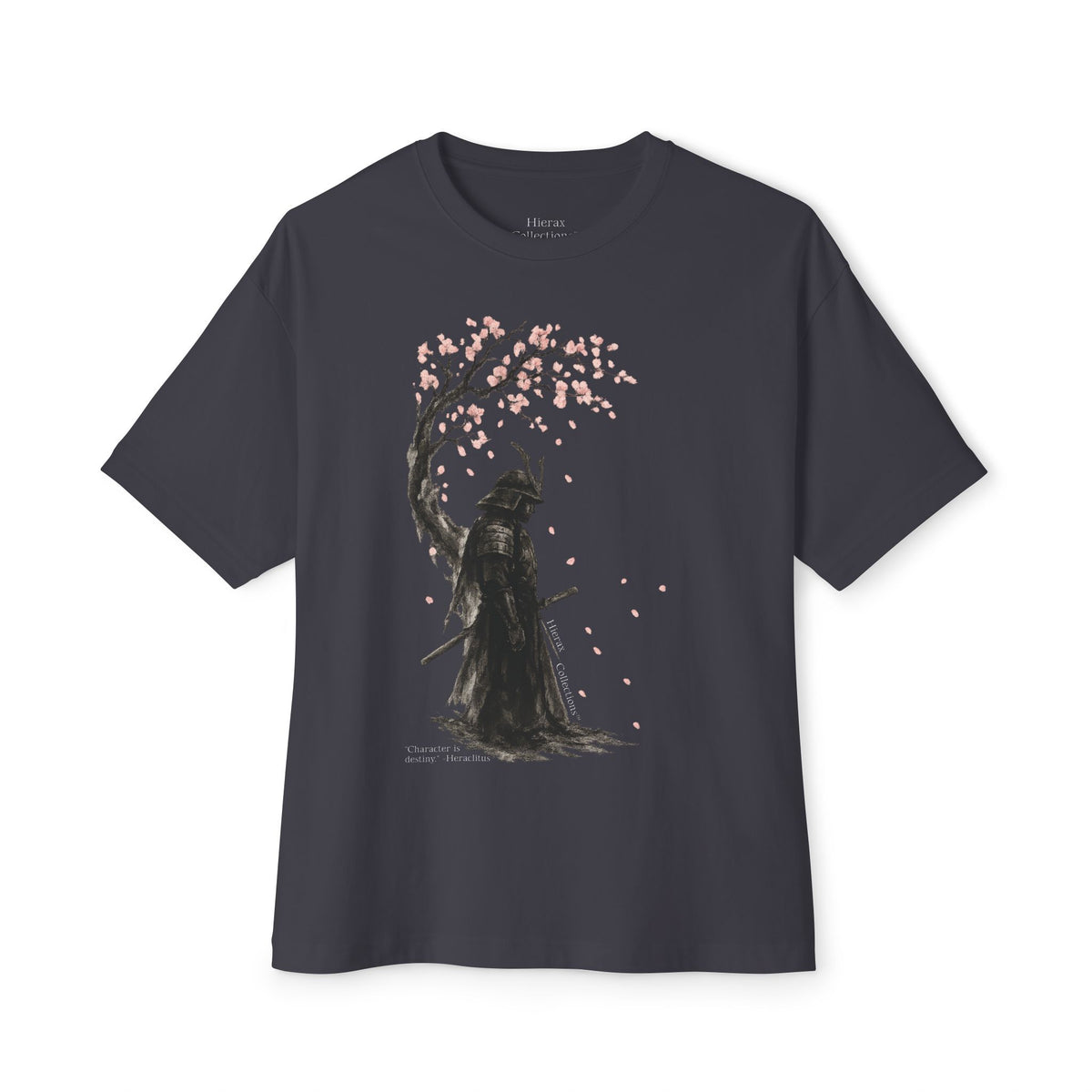 Heraclitus Cherry Blossom Samurai Oversized Tee