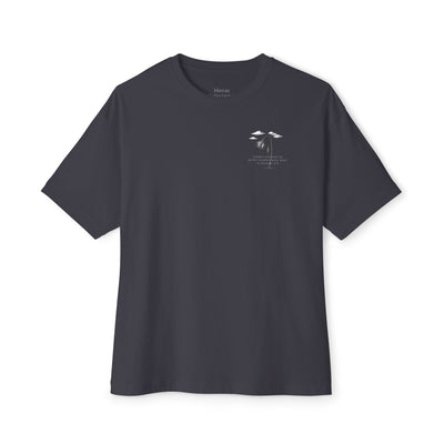 Ecclesiastes 11:4 Flower Cross Oversized Tee