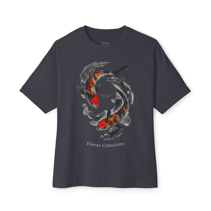Pythagoras Koi Fish Oversized Tee