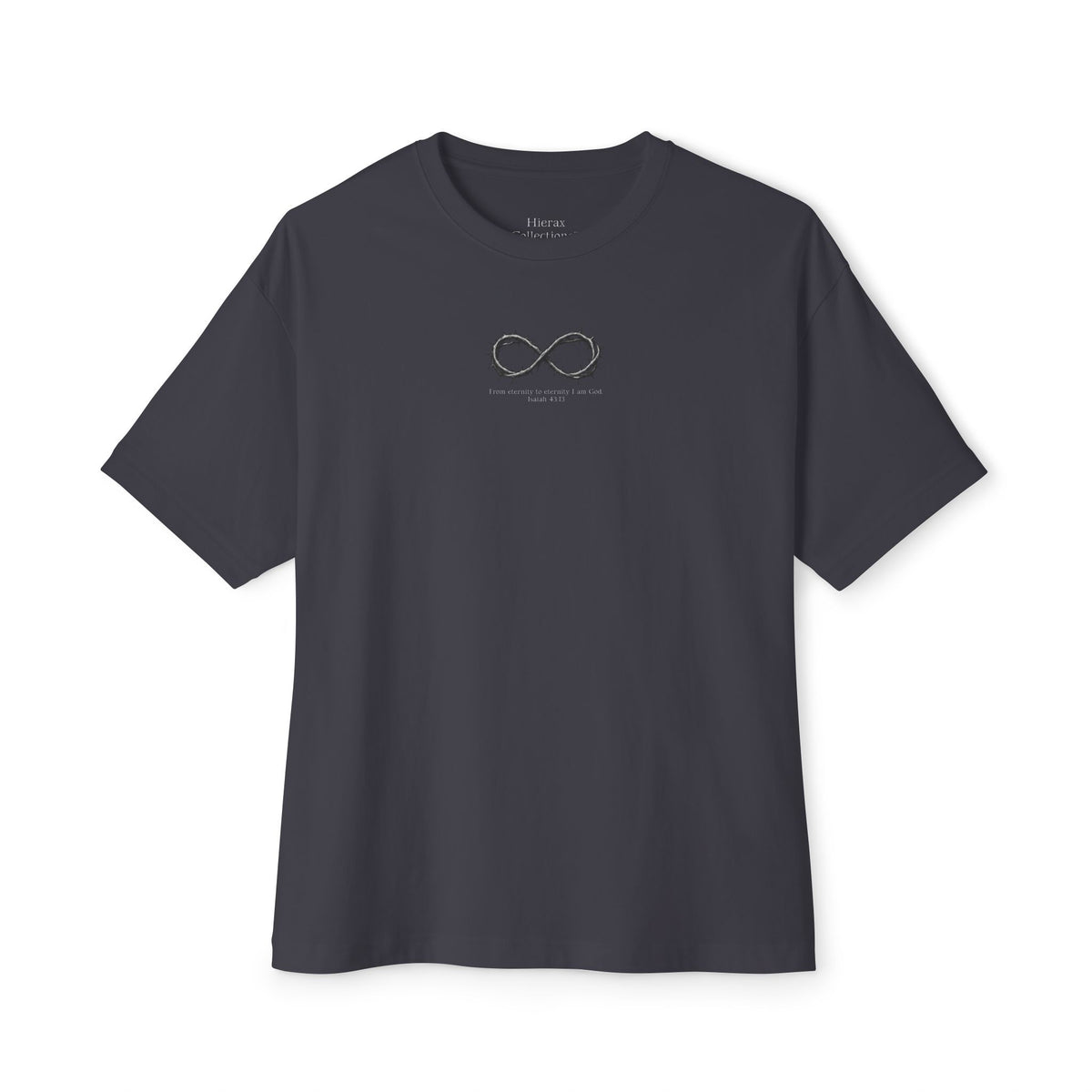 Isaiah 43:13 Infinity Thorns Oversized Tee