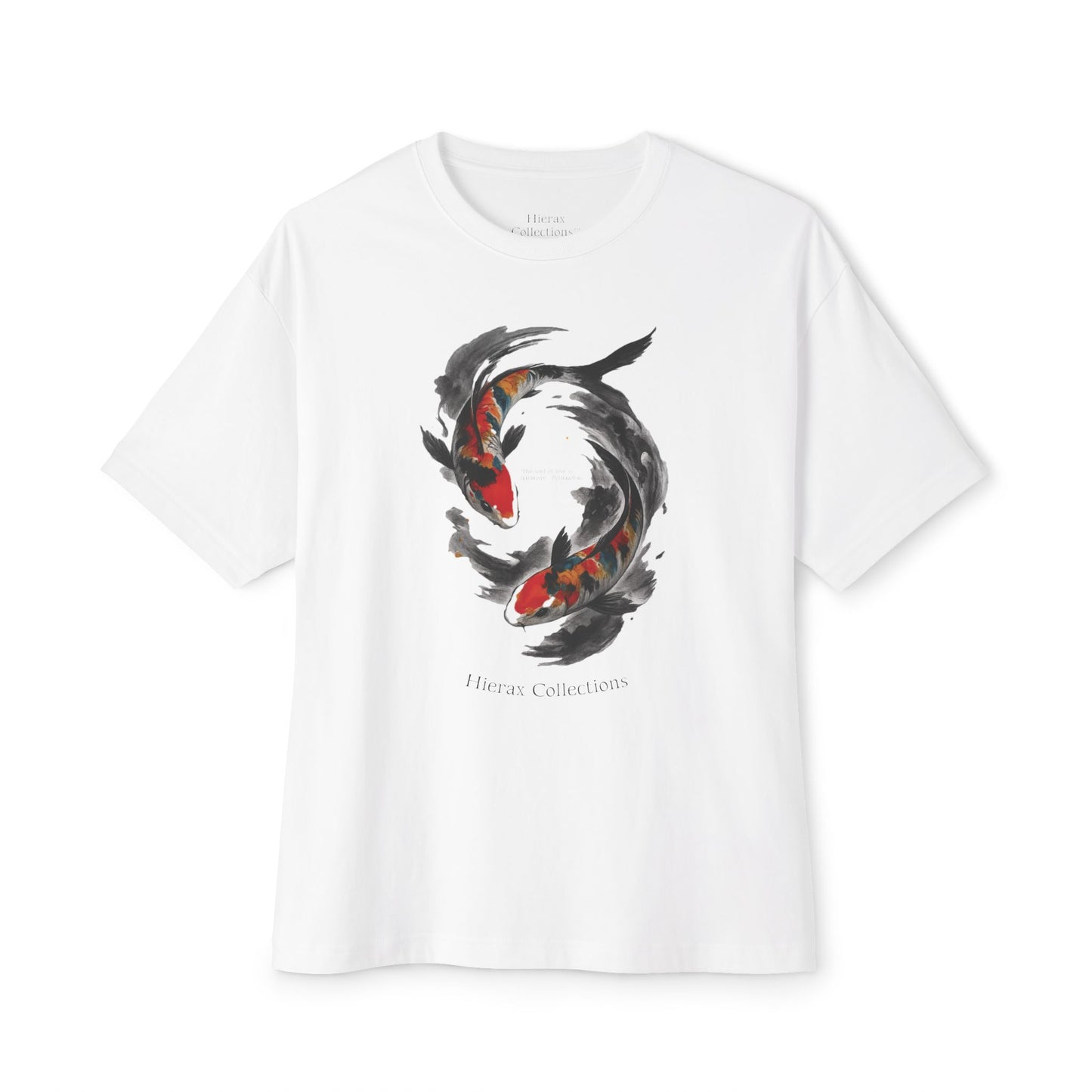 Pythagorus Koi Fish Oversized Tee