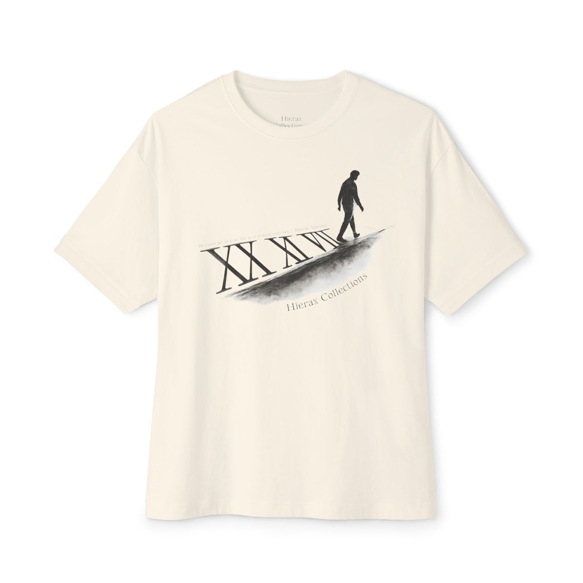 Marcus Aurelius Timeline Oversized Tee