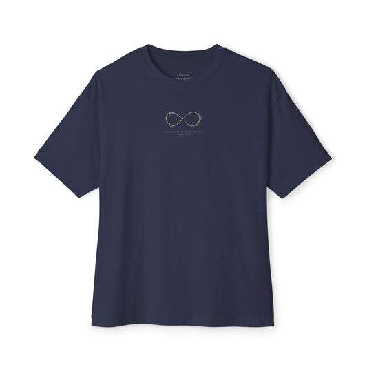 Isaiah 43:13 Infinity Thorns Oversized Tee