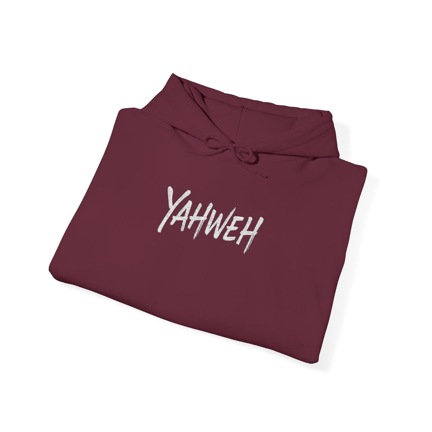 Yahweh Embroidered Hooded Sweatshirt