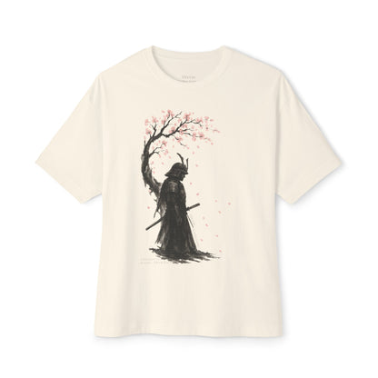 Heraclitus Cherry Blossom Samurai Oversized Tee