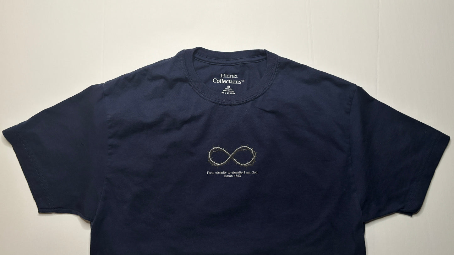 Isaiah 43:13 Infinity Thorns Oversized Tee