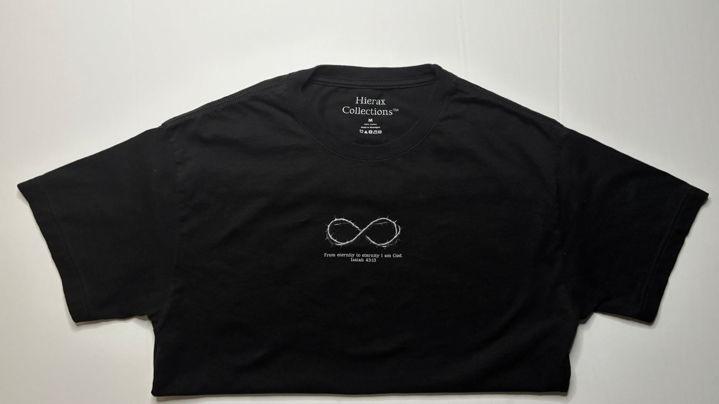 Isaiah 43:13 Infinity Thorns Oversized Tee