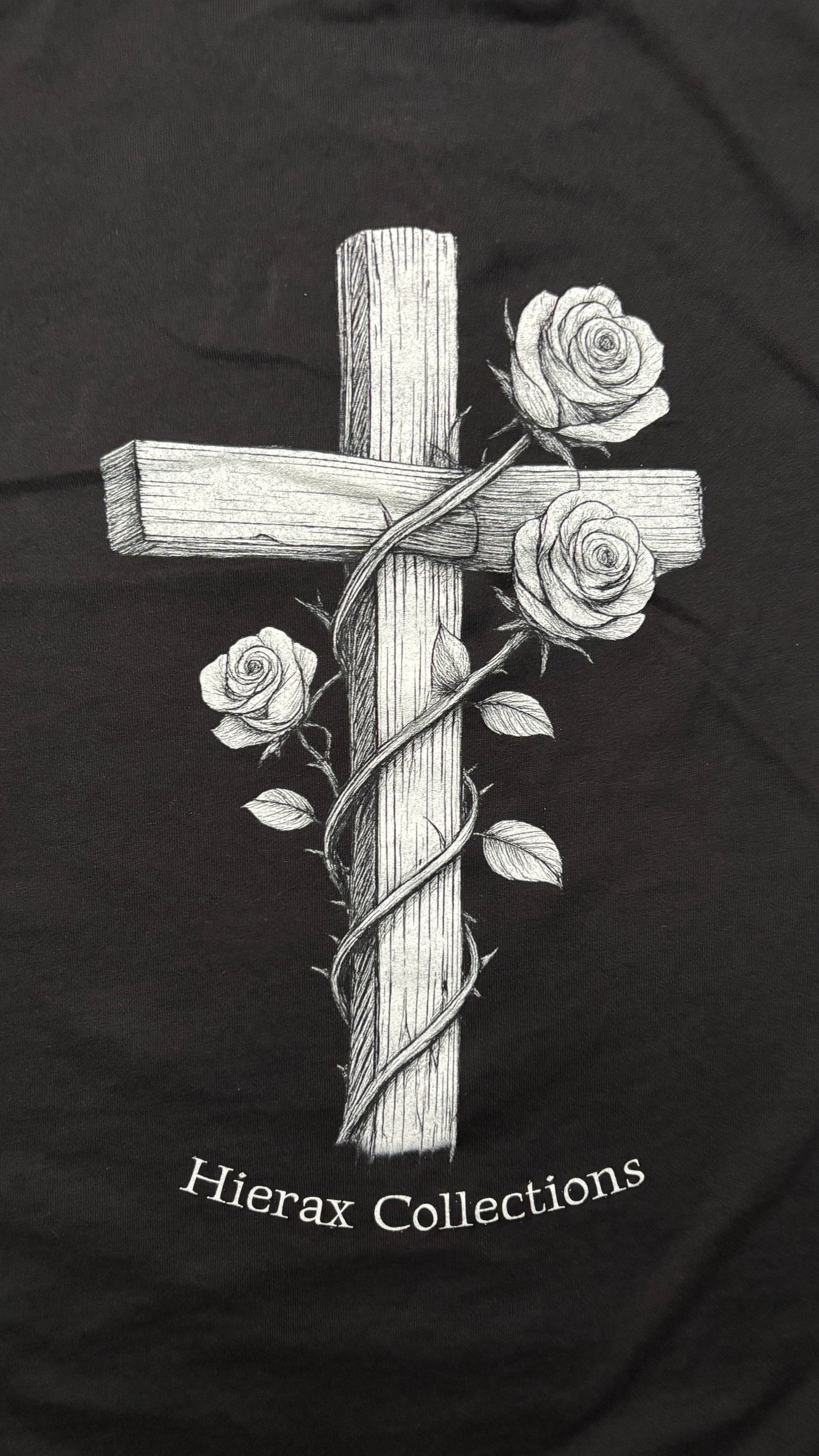 Ecclesiastes 11:4 Flower Cross Oversized Tee