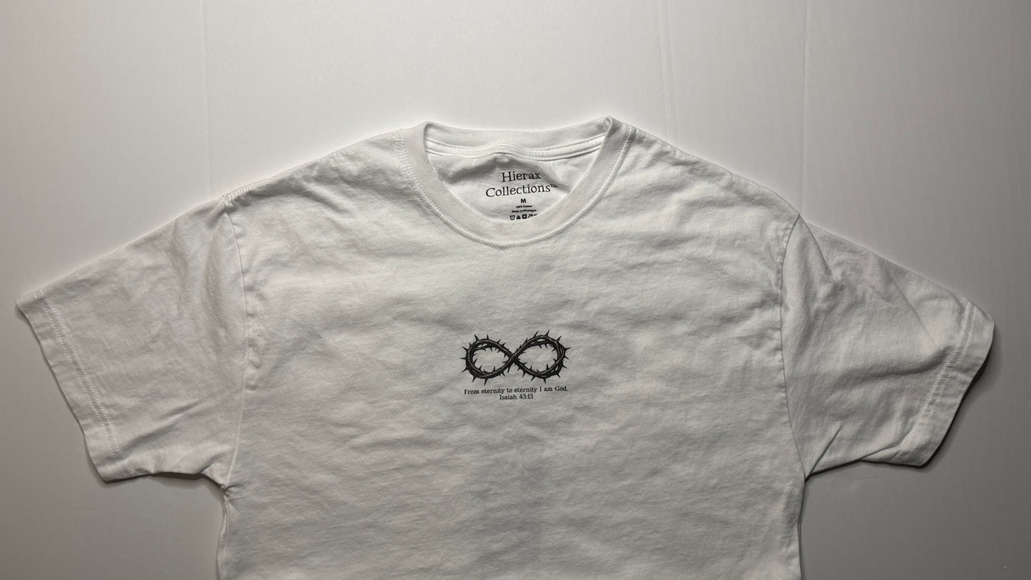 Isaiah 43:13 Infinity Thorns Oversized Tee