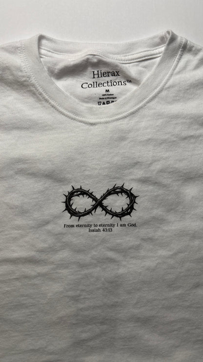 Isaiah 43:13 Infinity Thorns Oversized Tee