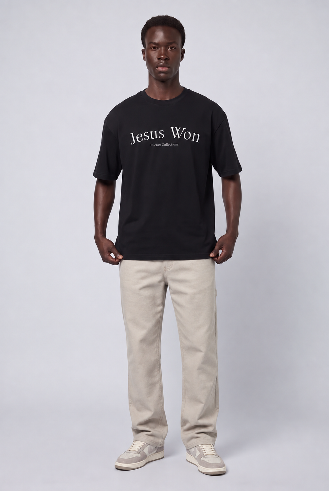 Jesus Won Oversized Tee