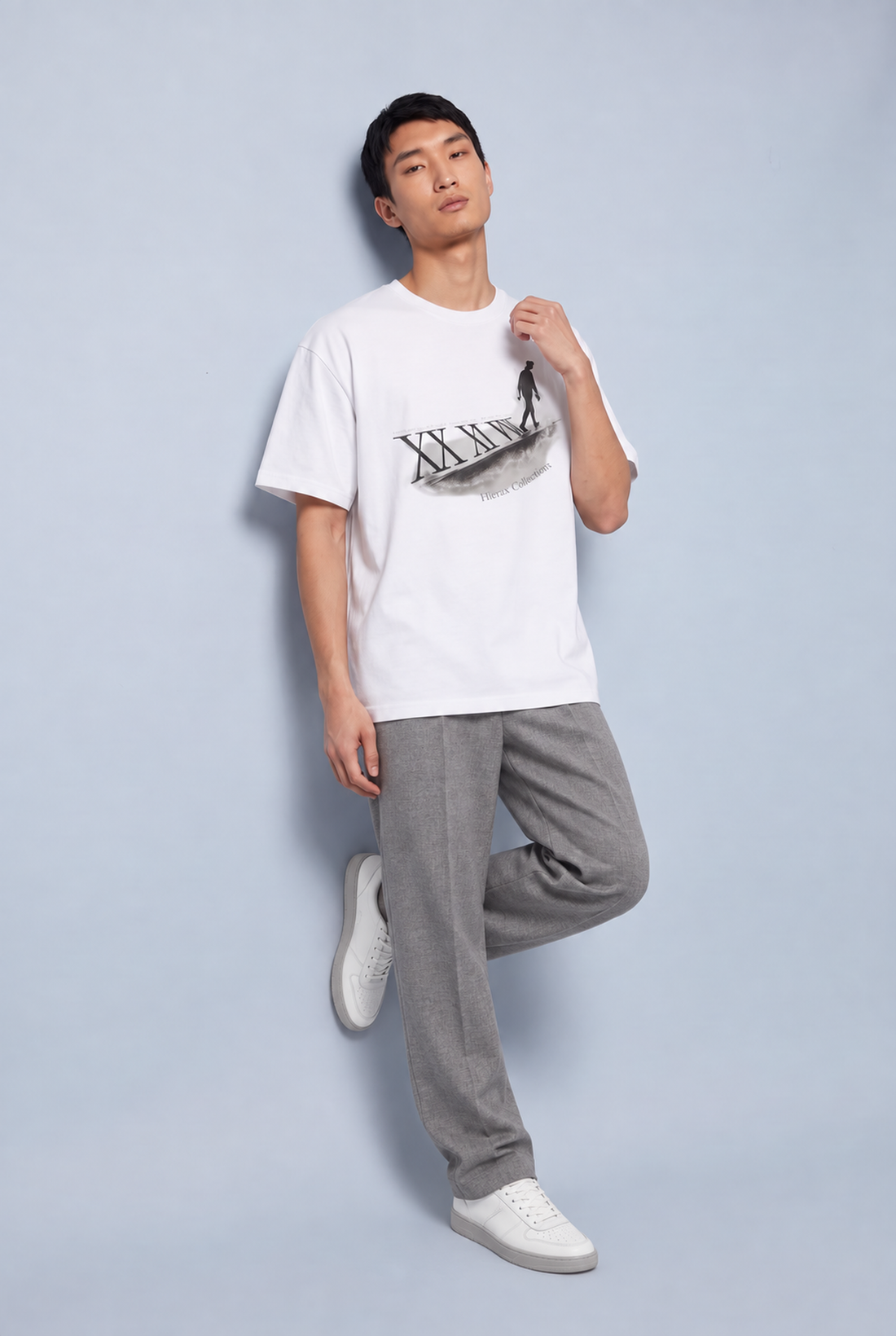 Marcus Aurelius Timeline Oversized Tee
